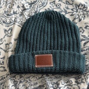 Teal Love Your Melon Beanie